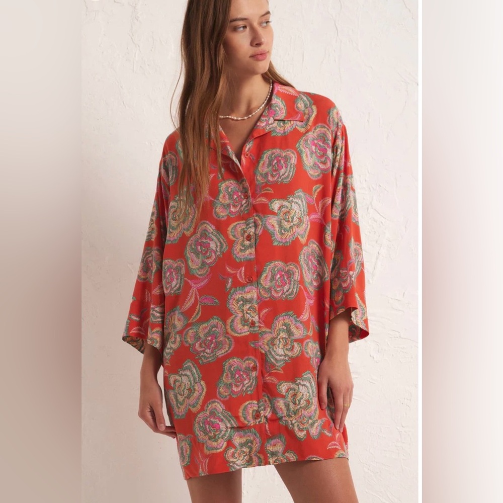 Z Supply Camden Tango Floral Mini Dress